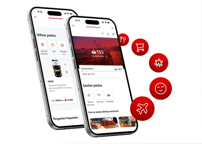 Mobile view of the loyalty and marketplace web app.
